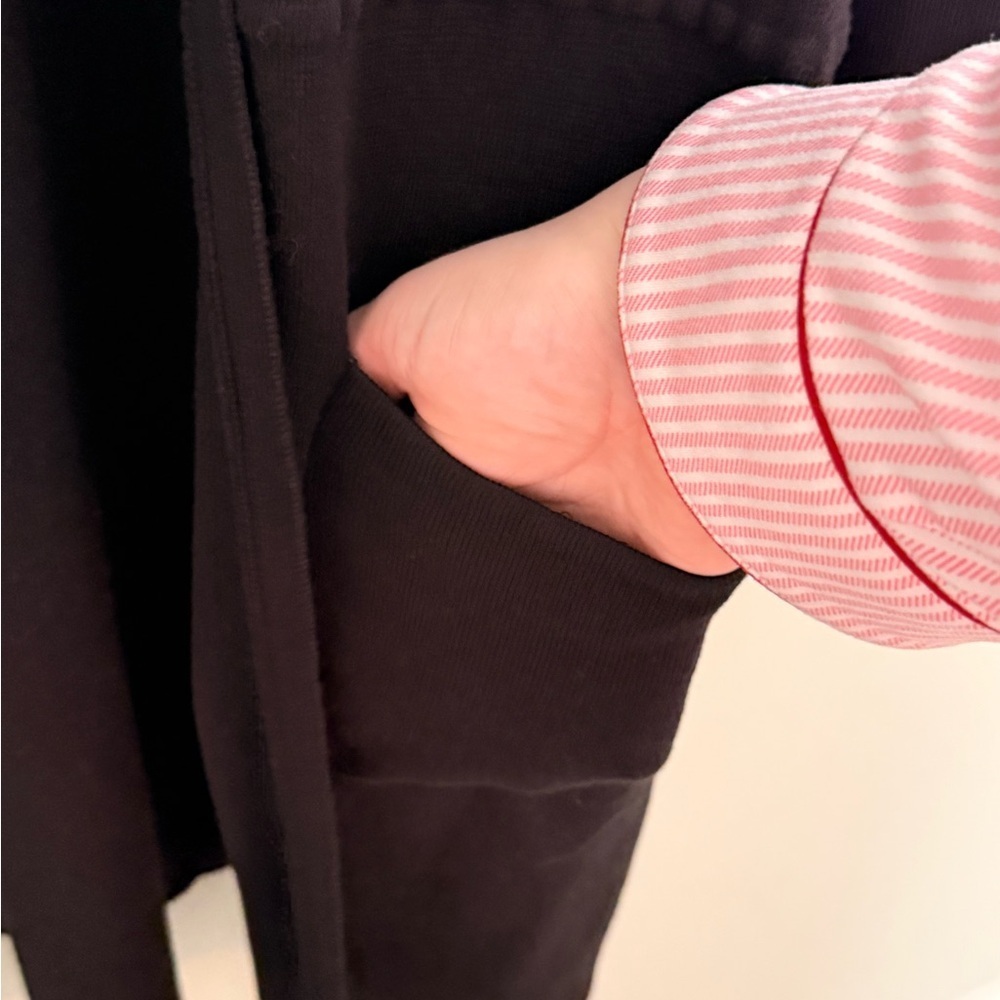 Talbots Petite Black Long Cardigan MP - Picture 8 of 12